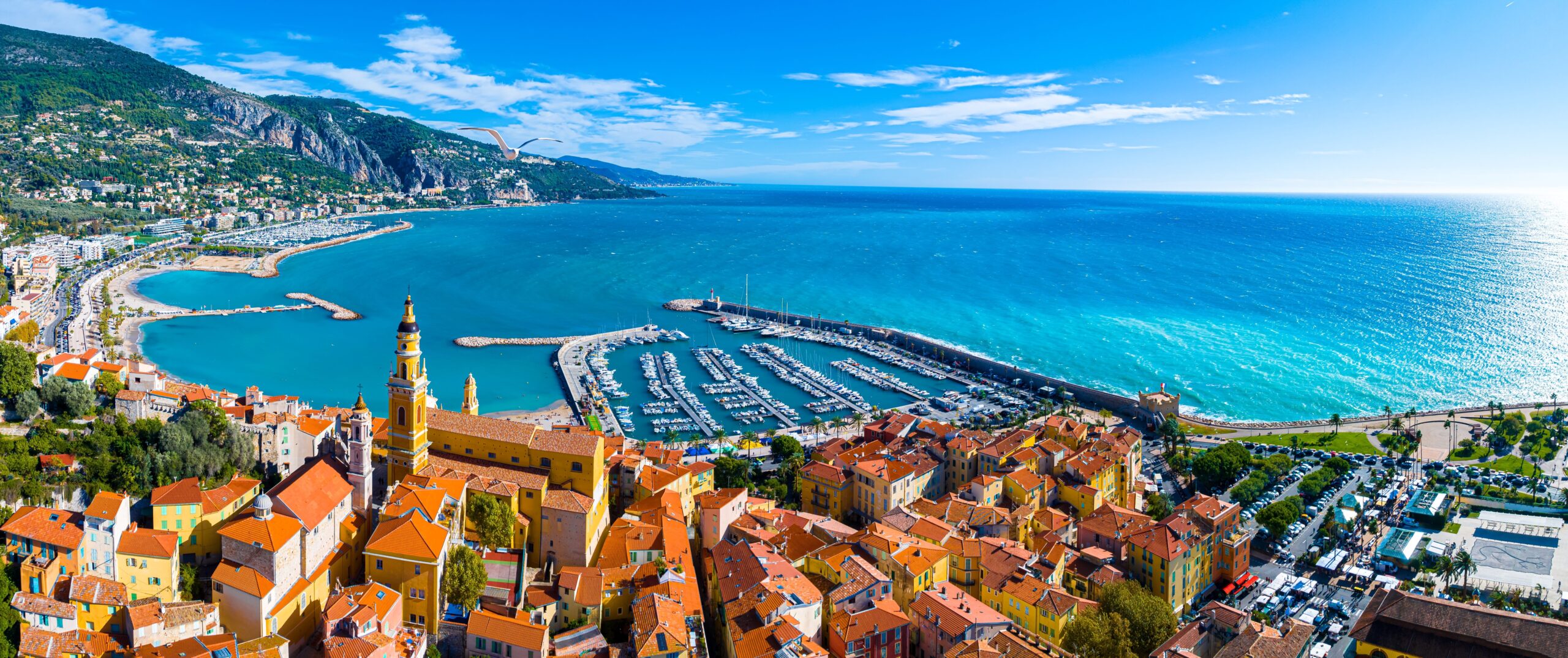 View of Sea in South France