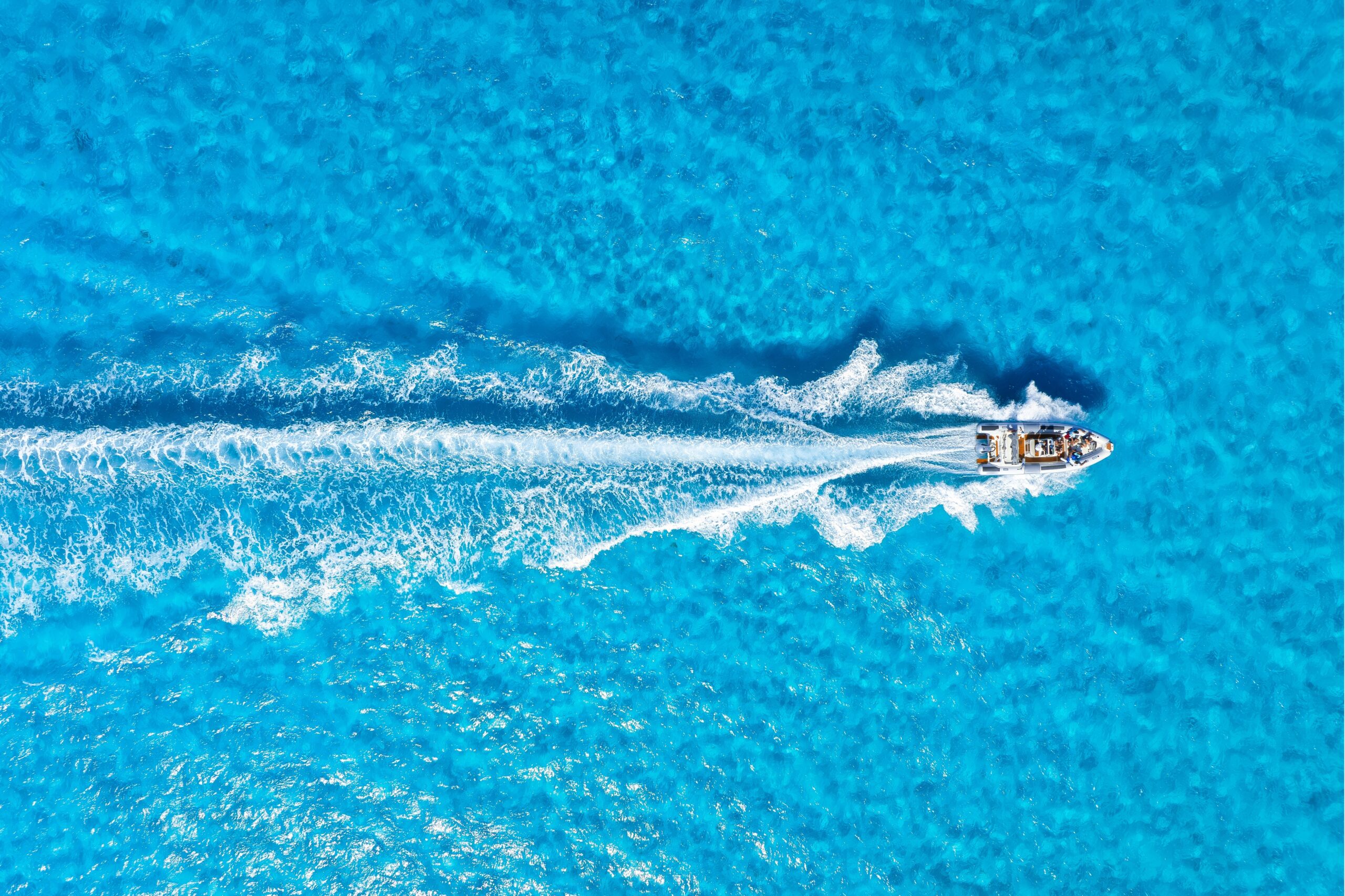 Boat in the sea